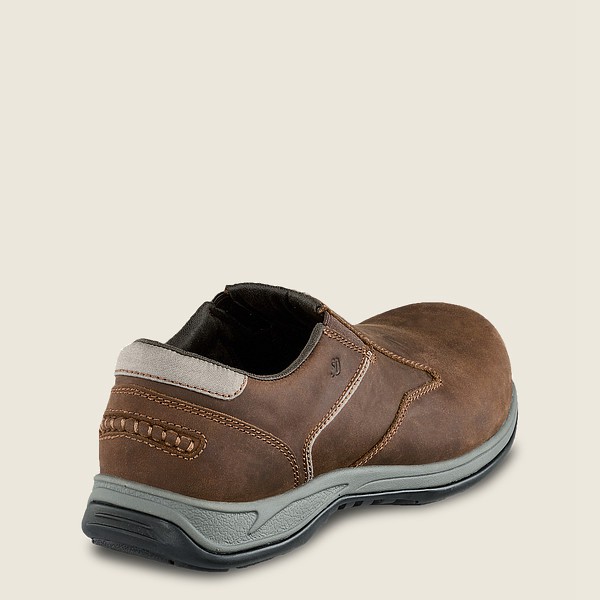 Red Wing Slip-on Mens Brown - Comfortpro - Safety Toe - 2316758-AD